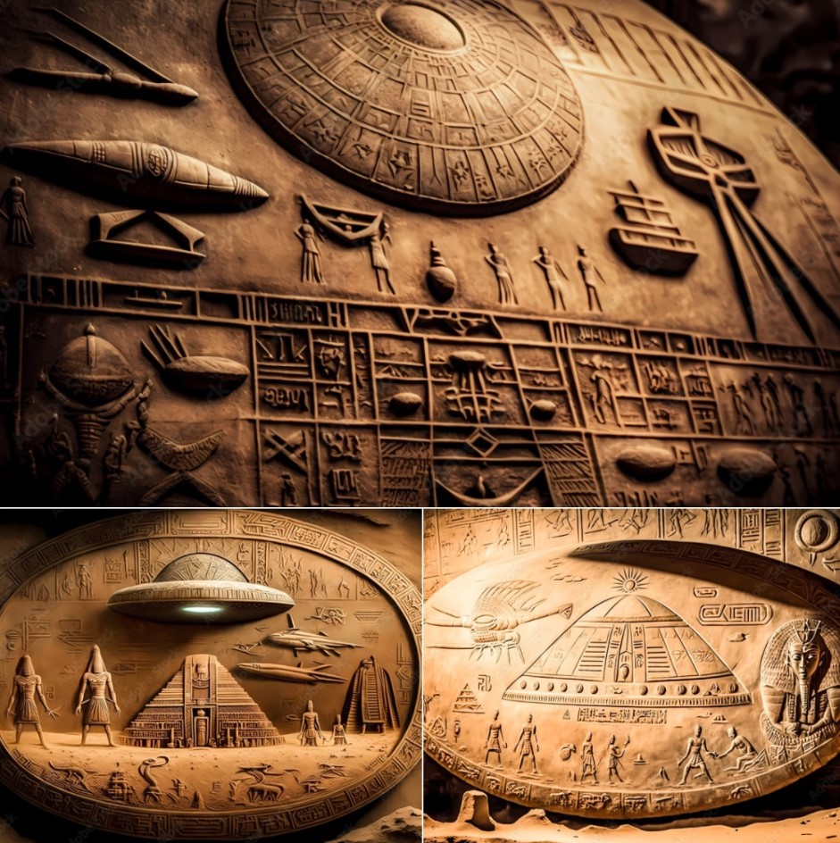 Egyptian hieroglyphs and unsolved alien riddles – Fancy 4 Work